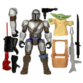 MixMashers Star Wars the Mandalorian and Grogu Custom Mix-And-Match Deluxe Action Figure Set & Accessories