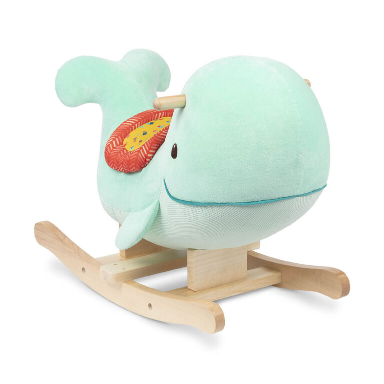 B. toys, Whale Rocker - Echo, Wooden Rocking Toy