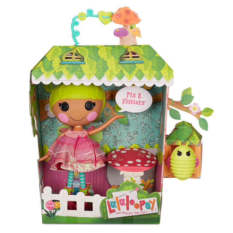 Poupée Lalaloopsy - Pix E. Flutters avec luciole, poupée-fée de 13 po (33 cm)