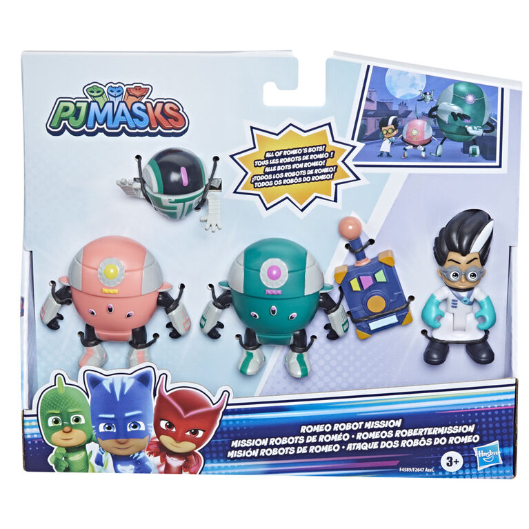 PJ Masks Romeo Robot Mission Action Figure Set