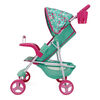 Doll Sarah Stroller, Mint Heart