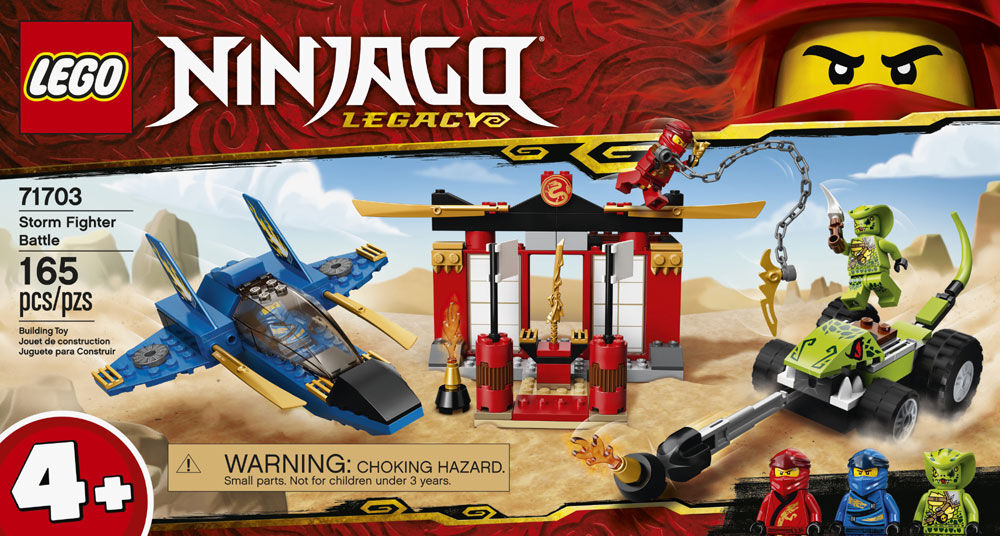LEGO Ninjago Storm Fighter Battle 71703 French Edition 165 pieces