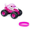 Monster Jam, Official Monster Mutt Poodle Truck, Die-Cast Vehicle, Ruff Crowd Series, 1:64 Scale