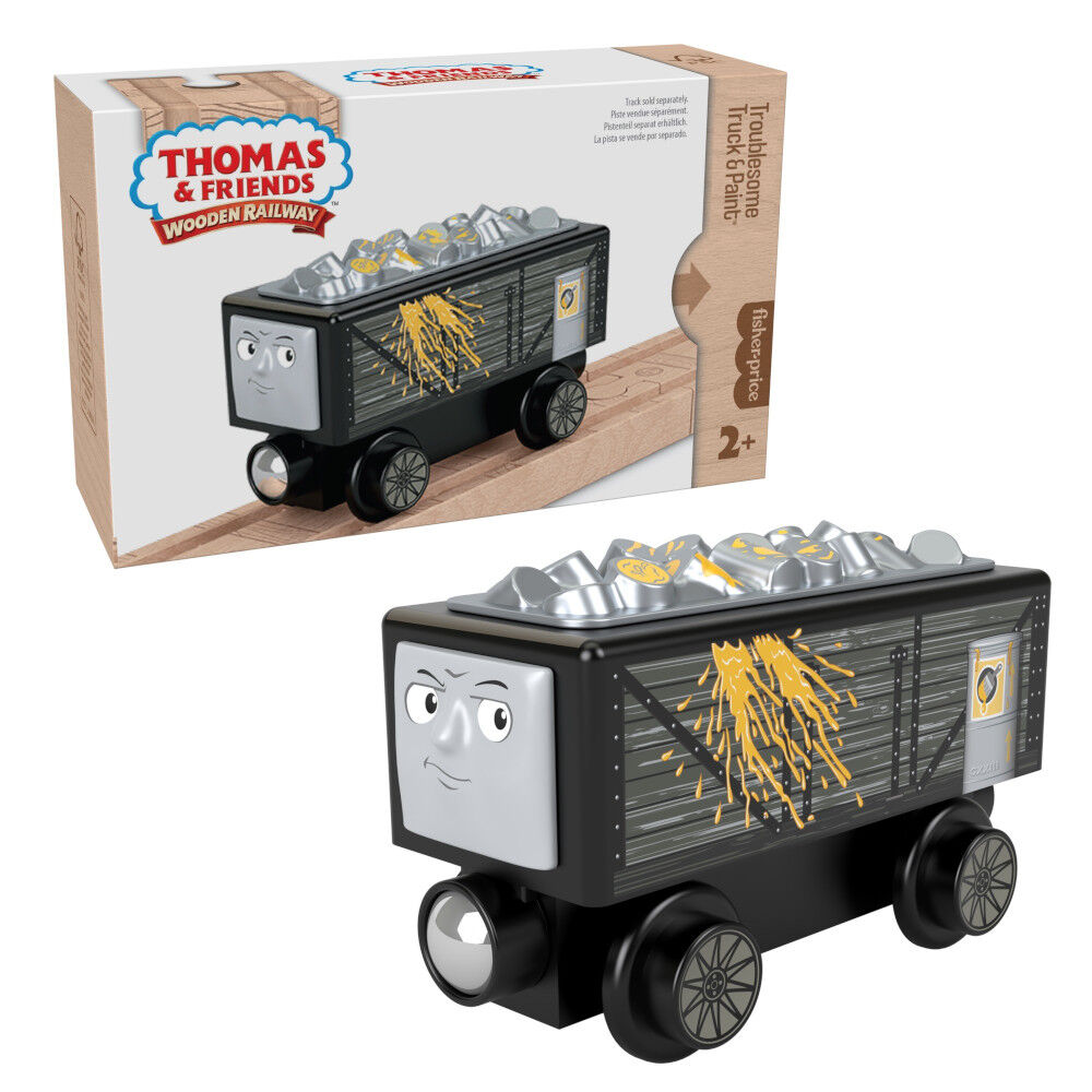 Wooden troublesome trucks on sale