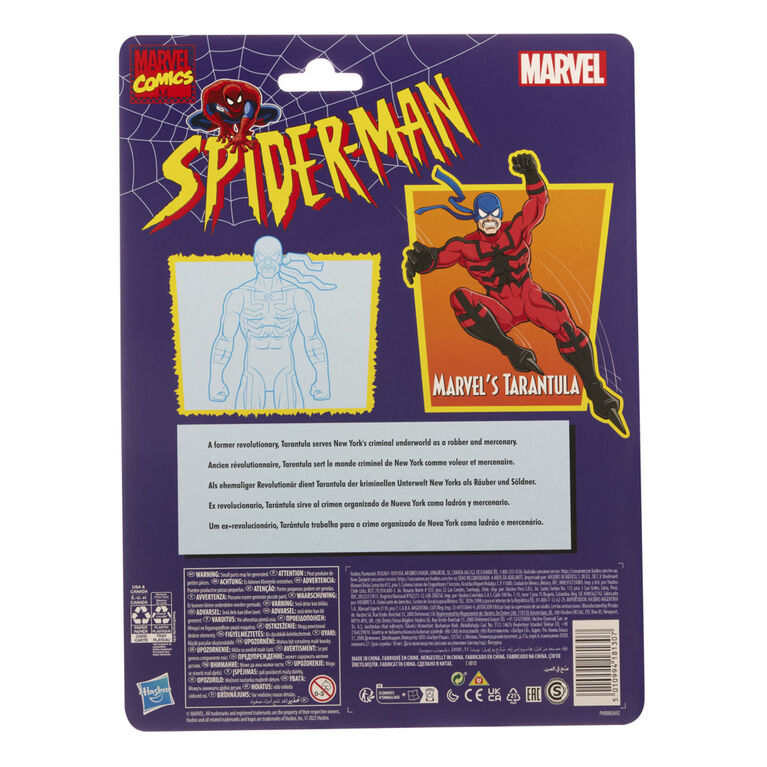 Hasbro Marvel Legends Series Marvel's Tarantula, Spider-Man Legends Collectible 6 Inch Action Figures