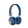 MARLEY POSITIVE VIBRATION2 bluetooth wireless on ear headphones denim