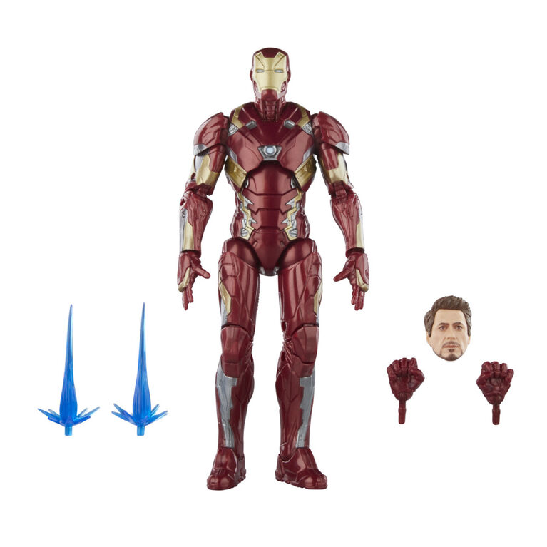 Hasbro Marvel Legends Series Iron Man Mark 46, Captain America: Civil War 6 Inch Marvel Legends Action Figures