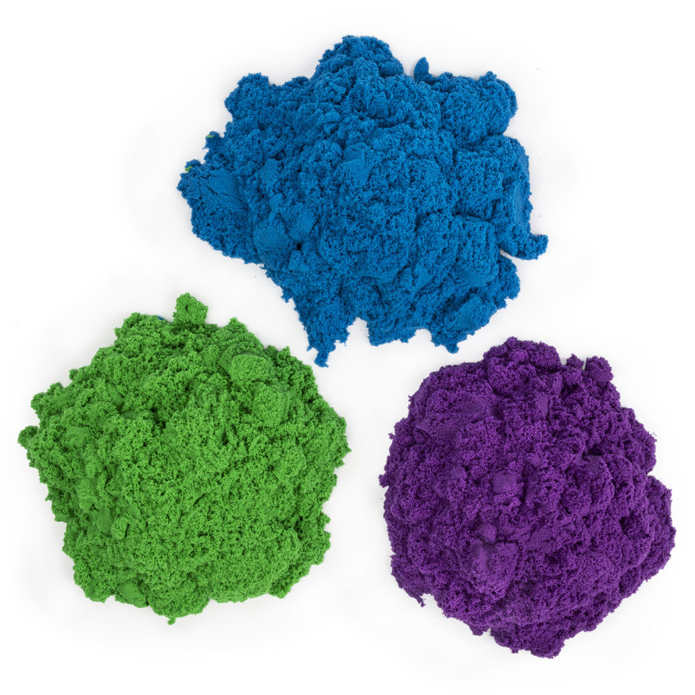 colored kinetic sand