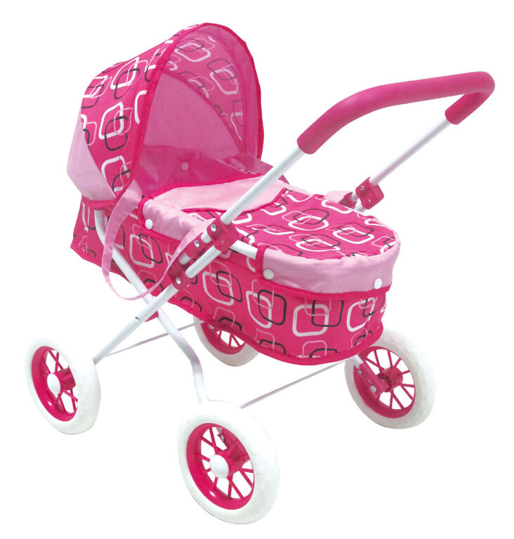 Poussette de poupée 3 en 1 Fashion Landau Poussette pliable de