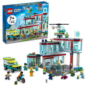 LEGO City L'hôpital 60330 Ensemble de construction (816 pièces)