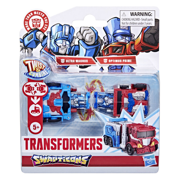 Transformers Swapticons Optimus Prime and Ultra Magnus Action Figures