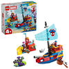 LEGO Marvel Spider-Man et ses Amis Extraordinaires Le Bateau Pirate de l'&Eacute;quipe Spidey Jouet de Construction pour Enfants 11208