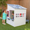 KidKraft Modern Outdoor Playhouse-White