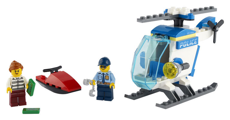 LEGO City Police L'hélicoptère de la police 60275 (51 pièces)