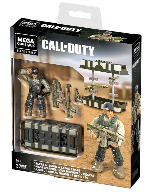 Mega Construx Call of Duty Desert Mission Weapon Crate