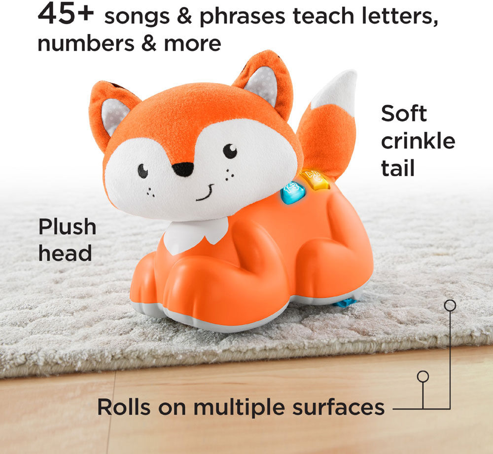 fisher price crawl fox