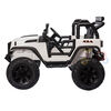 KidsVip 24V Enfants Grandes EVA Roues Camion Voiture Eléctrique avec Commande à Distance - Blanc - Édition anglaise