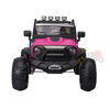 KidsVip 24V Enfants Grandes EVA Roues Camion Voiture Eléctrique avec Commande à Distance - Rose - Édition anglaise
