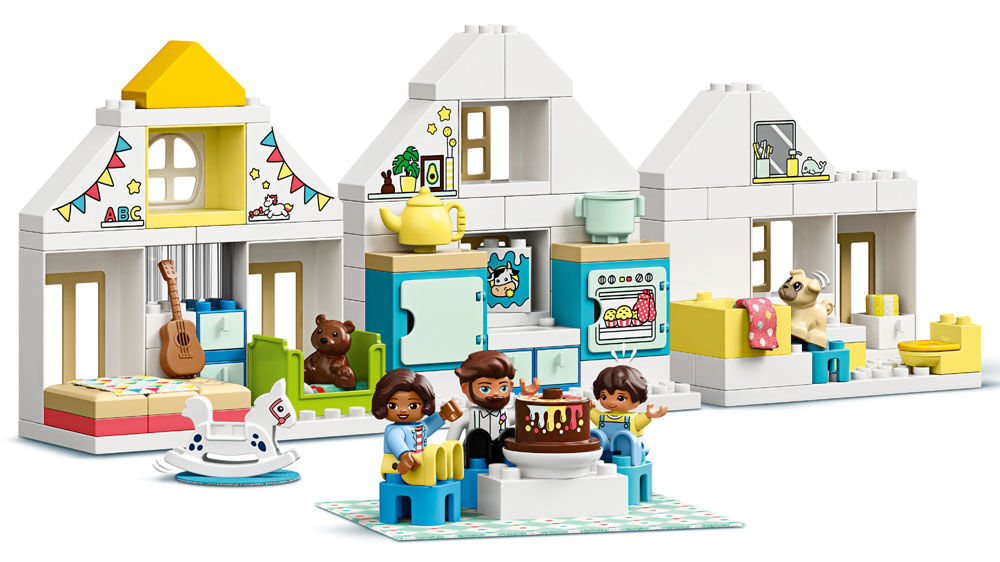 lego duplo modular house