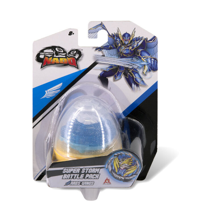 Infinity Nado V - Paquet de combat Super Storm -  série Nado Egg - Ares' Wings - Notre Exclusivité