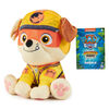 PAW Patrol Jungle Pups, Rubble 8-Inch Plush, Stuffed Animal Kids Toys