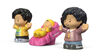 Fisher-Price - Little People - Famille Big Helpers - Rose