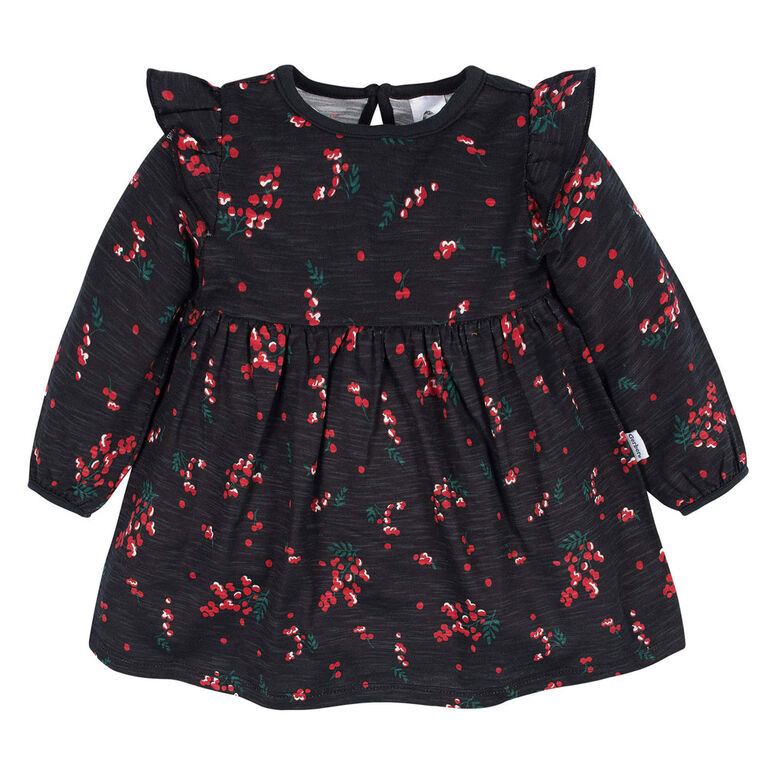 Gerber Childrenswear - Lot de 2 robes babydoll - Fille - Holly Berries