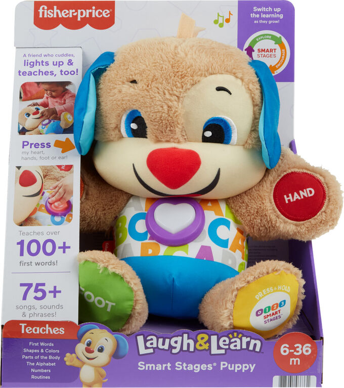 Fisher-Price Laugh and Learn Smart Stages Puppy - French Edition