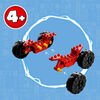 LEGO NINJAGO Le combat en voiture et en moto de Kai et Ras 71789 Ensemble de jeu de construction (103 pièces)