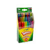 Crayons de cire Twistables effets amusants, 24 ct