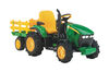 Peg Perego - John Deere Ground Force Tractor with Trailer