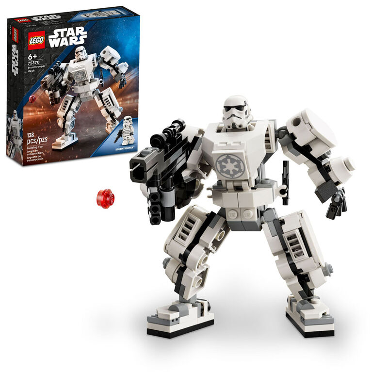 LEGO Star Wars Stormtrooper Mech 75370 Building Toy Set (138 Pieces)