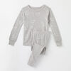 happy dream organic sleep set, 6y - grey mix lemon