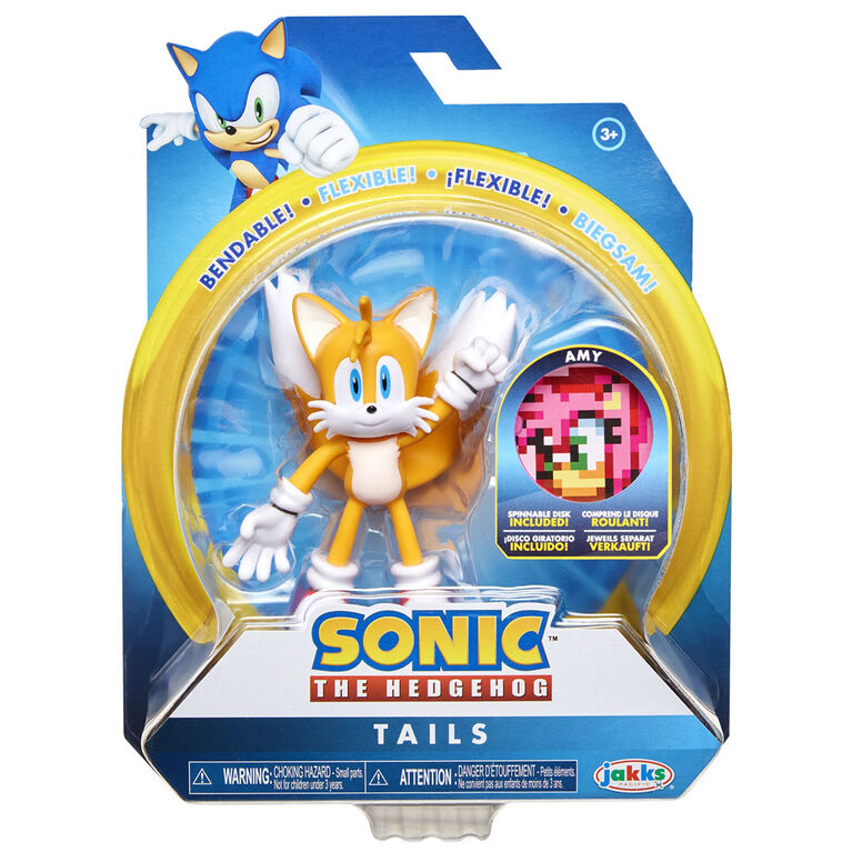 Sonic - 4" Basic Figures with accessory - Tails
