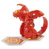 Bakugan Evolutions, Dragonoid (Red), 2-inch Tall Collectible Action Figure and Trading Card