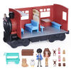 Wizarding World Harry Potter, Magical Minis Hogwarts Express Train Toy Playset with 2 Exclusive Figures, 10 Accessories