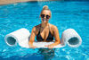 Hamac blanc haut de gamme pour piscine