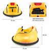 Voltz Toys Round Bumper 360 Rotation with Remote, Yellow