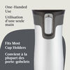 Tasse de voyage en acier inoxydable Contigo West Loop avec couvercle AUTOSEAL, blanc polaire, 473 ml