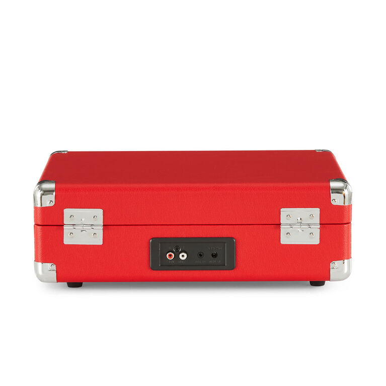 Platine vinyle Cruiser Plus avec entrée/sortie Bluetooth - Vinyle rouge