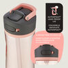 Contigo Ashland 2.0 Water Bottle with AUTOSPOUT Lid, Pink Lemonade, 24 oz