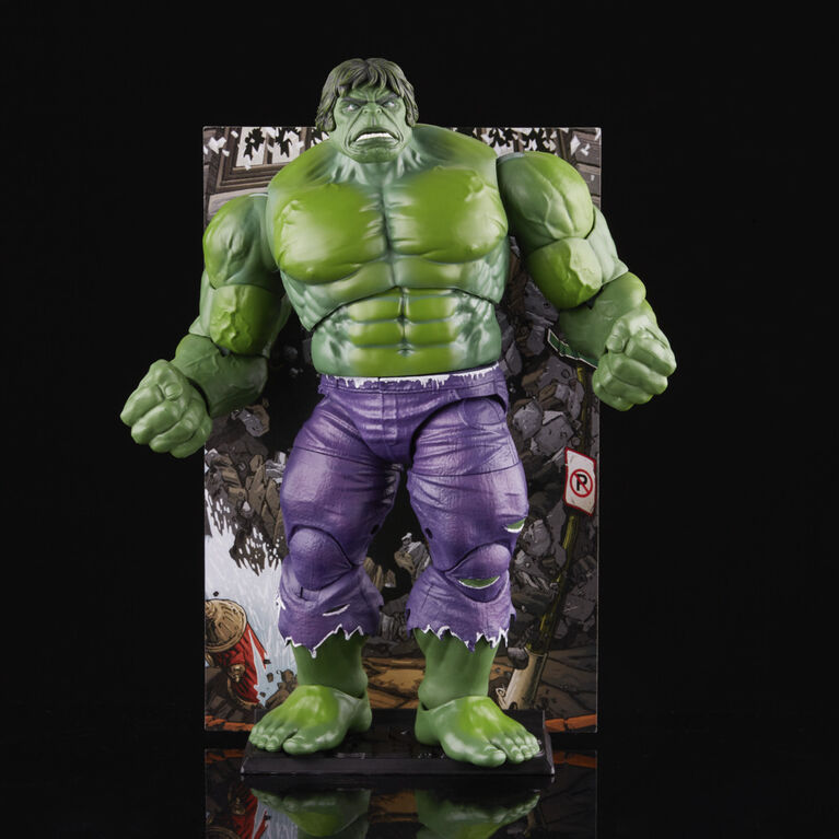 Marvel Legends, 20e anniversaire, Série 1, Hulk, figurine de collection de 15 cm