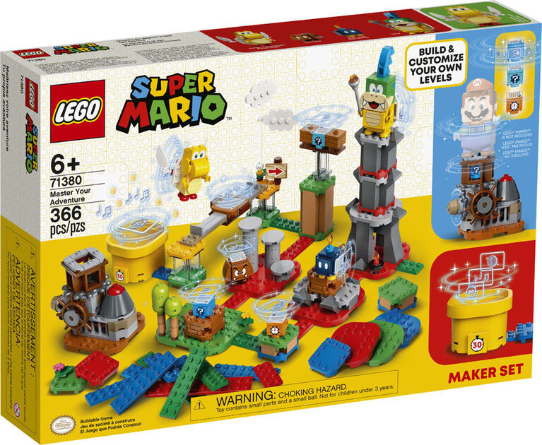LEGO Super Mario Master Your Adventure Maker Set 71380 (366 pieces)