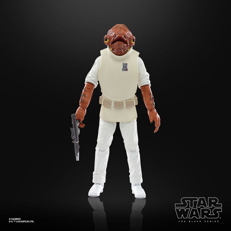 Star Wars The Black Series Admiral Ackbar Toy 6-Inch-Scale Star Wars: Return of the Jedi Collectible Action Figure
