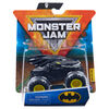 Monster Jam, Official Batman Truck, Die-Cast Vehicle, Heroes and Villians Series, 1:64 Scale