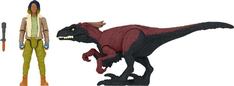 Jurassic World Human and Dino Pack Kayla Watts and Pyroraptor