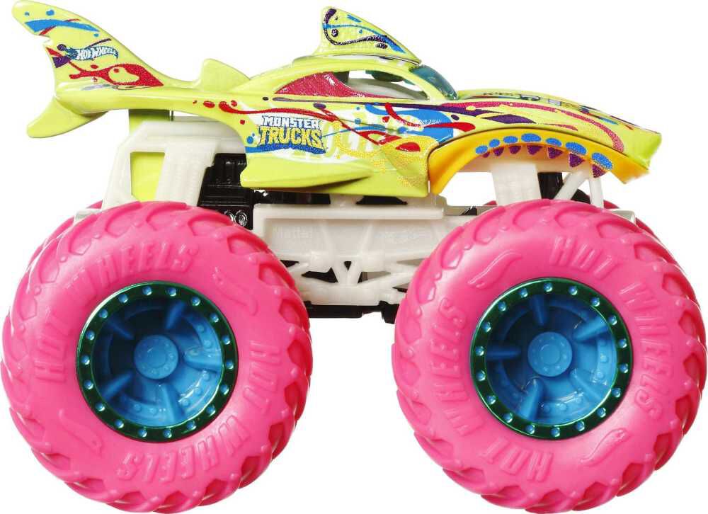 Pink monster truck toy store