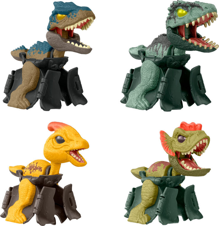 Jurassic World Egg to Allosaurus Transforming Toy, Hidden Hatchers with Color Adapter