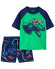 Carter's Two Piece Rashguard Swim Set Navy 