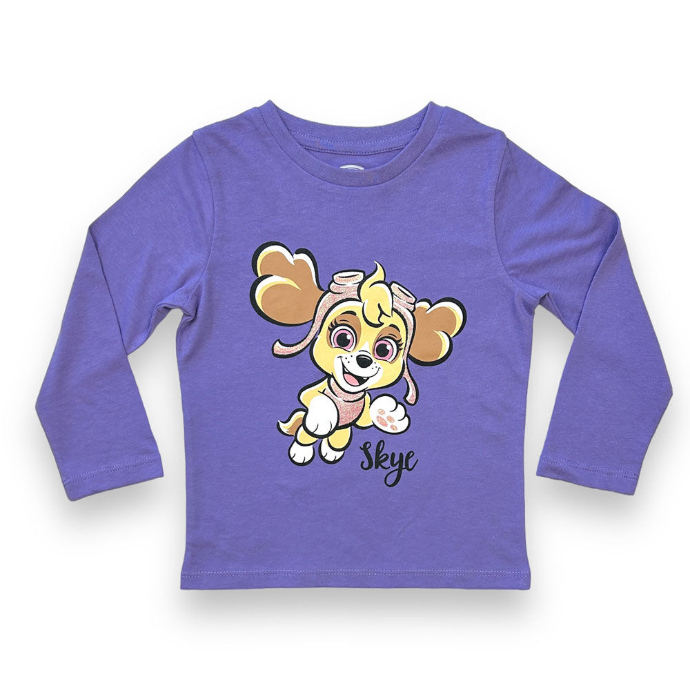 Paw patrol long sleeve shirt girl clearance